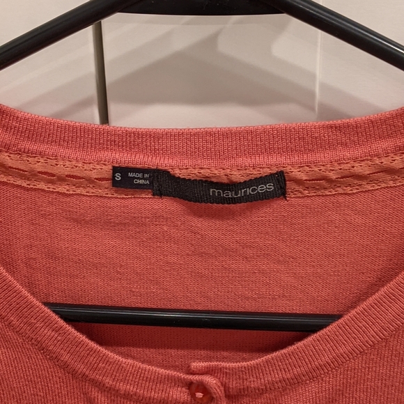 Coral Maurices cardigan - Picture 2 of 2